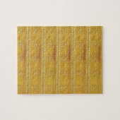 金ゴールドの金テンプレートは文字の挨拶の知恵の単語を加えます ジグソーパズル (横)