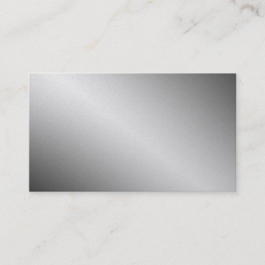 金ゴールドの金属の一見の名刺 名刺 (正面)