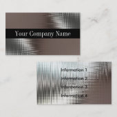 金ゴールドの金属の一見の名刺 名刺 (正面/裏面)