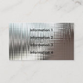 金ゴールドの金属の一見の名刺 名刺 (裏面)