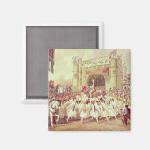 金ゴールドの雨 マグネット (正面/裏面)