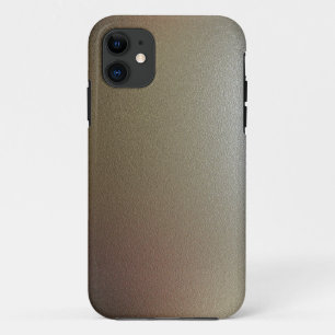 金ゴールドの青銅色の金属錯覚のカスタムな電話箱 iPhone 11 ケース