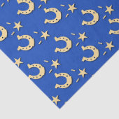 金ゴールドの馬と星 薄葉紙 (詳細)