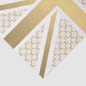 金ゴールドの騎手パターンが付いている英国国旗のイギリスの旗 薄葉紙 (詳細)