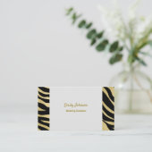 金ゴールドの高度なスタイルソリューションの名刺 名刺 (スタンド正面)