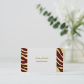 金ゴールドの高度なスタイルソリューションの名刺 名刺 (スタンド正面)