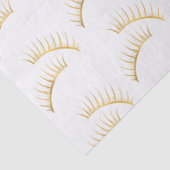 金ゴールドの魅力のまつげ 薄葉紙 (詳細)