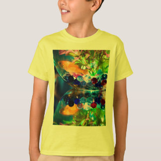 金ゴールドの魚のTシャツ Tシャツ