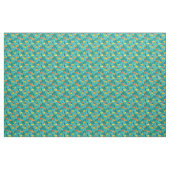 金ゴールドの魚 ファブリック (ヤード)