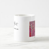 金ゴールドの鳥 コーヒーマグカップ (中央)