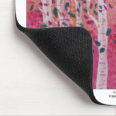 金ゴールドの鳥 マウスパッド (コーナー)