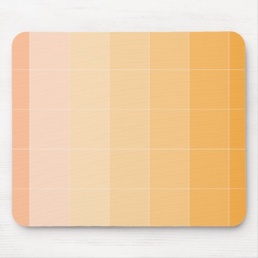 金ゴールドの黄色い正方形のグラデーションなマウスパッドのオフィスのギフト マウスパッド (正面)