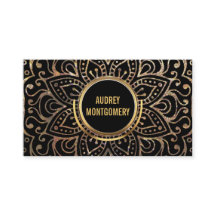 金ゴールドのBohoのヨガのインストラクター|の花の曼荼羅パターン