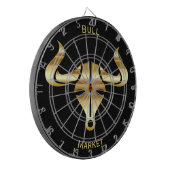 金ゴールドのBull買方相場 ダーツボード (正面左)