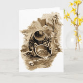 金ゴールドのpanner カード (黄色い花)