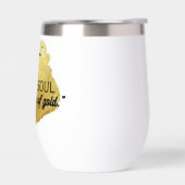 「金ゴールドのtouchを持った凶暴な魂」 (左面)