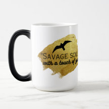 「金ゴールドのtouchを持った凶暴な魂」