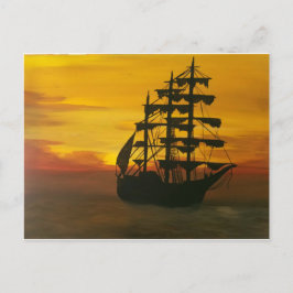 金ゴールドはがき ポストカード