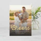 金ゴールドはっきりしたグリッタースタイリッシュ応援年明け写真 シーズンカード (スタンド正面)