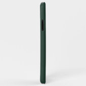 金ゴールドはっきりした植物緑の幾何学的抽象芸術ケース – Case-Mate iPhoneケース (裏面/右)