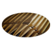 金ゴールドはオルガン管のまな板を着色しました カッティングボード (角)