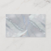 金ゴールドはカラフルなアワビの装飾の象を組み立てました 名刺 (裏面)