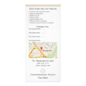 金ゴールドはホテルにある調子を与えました ラックカード (裏面)