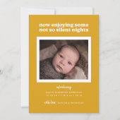 金ゴールドは今そうではない夜を楽しんで静かいる シーズンカード (正面)