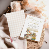 金ゴールドは市場のブライダルシャワーの招待状から外れている 招待状