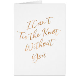 金ゴールドは私あなたなしで上がりました"結び目を"結ぶことができません