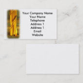 金ゴールドは穴あけ工具を着色しました 名刺 (正面/裏面)