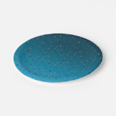 金ゴールドは青く星を出す。 ペーパープレート (アングル)