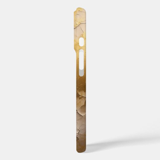 金ゴールドひび Case-Mate iPhoneケース (裏面 / 左)