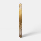金ゴールドひび SAMSUNG GALAXYケース (左側面)