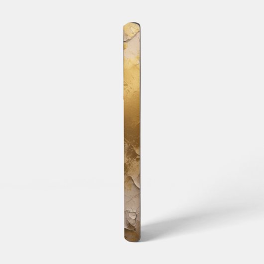 金ゴールドひび SAMSUNG GALAXYケース (左側面)