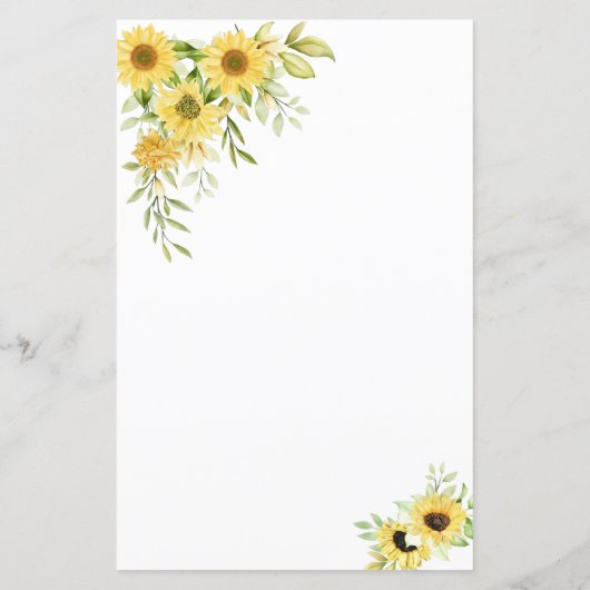 金ゴールドひまわり幾何素朴エレガントな結婚式 (裏面)