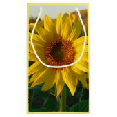 金ゴールドひまわり スモールペーパーバッグ (裏面)