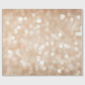 金ゴールドぼやけグリッターの背景，クリスマス ラッピングペーパー (フラット)