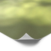 金ゴールドぼやけ抽象芸術の背景（ボケの焦点を外した場合） ポスター (角)