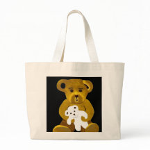 金ゴールドまたは白のTrese Judd著Becca元のくま