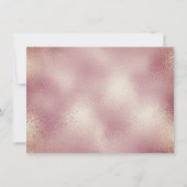 金ゴールドまつげ拡張機能メイクアップ証明書ギフトピンク (裏面)