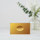 金ゴールドめっき弁護士/弁護士名刺 名刺 (スタンド正面)