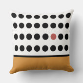 金ゴールドよくはしゃぐ点 クッション (裏面)