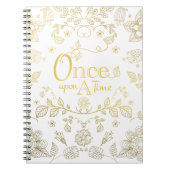 金ゴールドをタイムノートに ノートブック (正面)