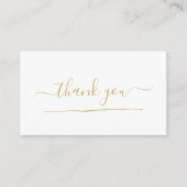 金ゴールドアイコン白感謝していいエンクロージャカード エンクロージャーカード (正面)