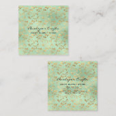 金ゴールドアイビープリントスクエア名刺 スクエア名刺 (正面/裏面)