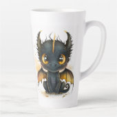 金ゴールドアイブラックベビー カフェラテマグ (右)