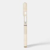 金ゴールドアイボリー抽象芸術ミニマリストアート Case-Mate iPhoneケース (裏面 / 左)