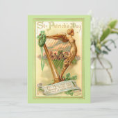 金ゴールドアイリッシュハープヴィンテージ聖パトリックの日 シーズンカード (スタンド正面)