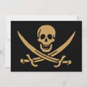 金ゴールドアステカスカル&カトラスパイレーツカリコジャック シーズンカード (正面)